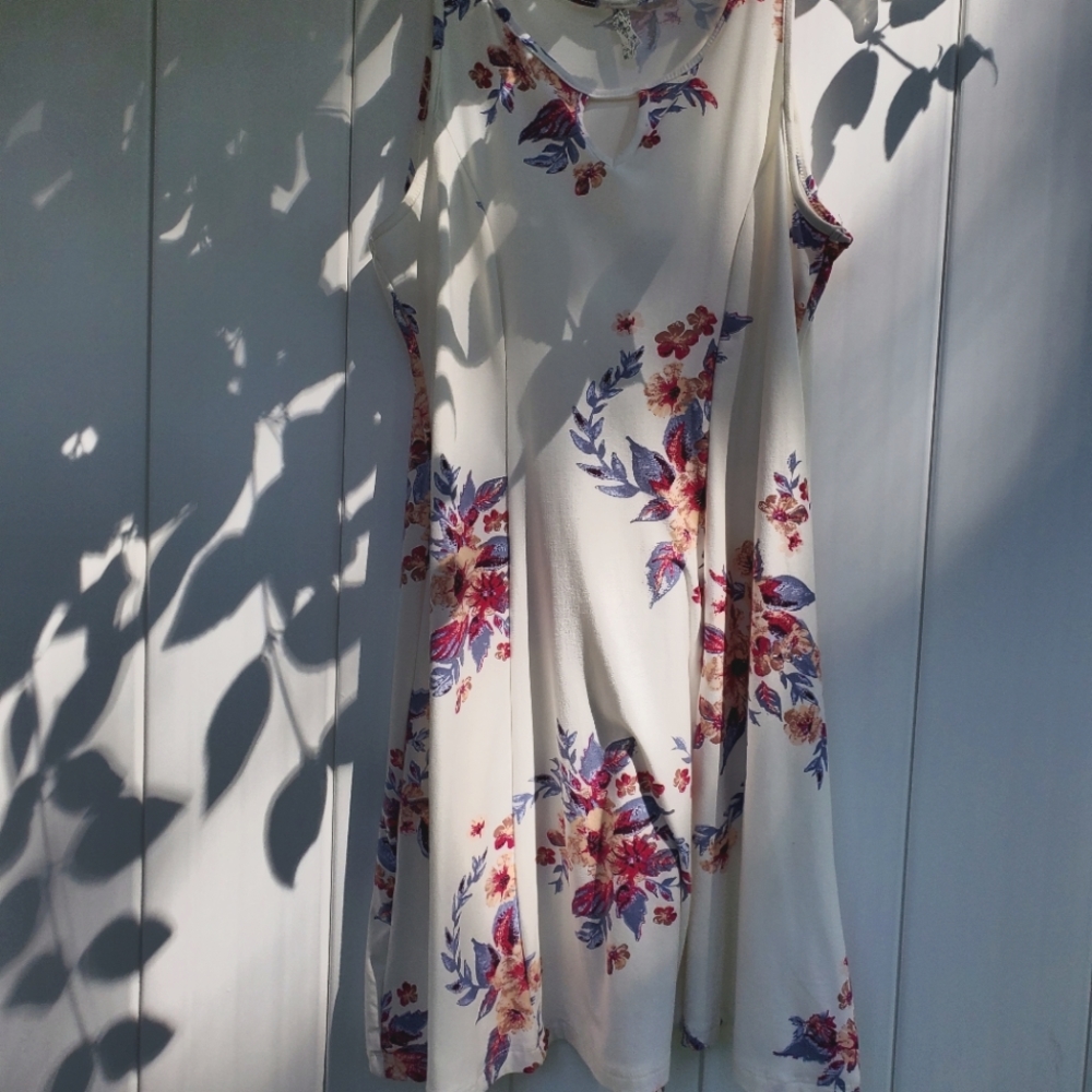 Mudd Large skater dress floral